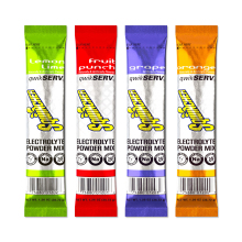 Sqwincher Qwik Serv Instant Powder Sticks - 96 Case