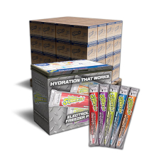 60 cs Sqwincher Regular Assorted Flavor Freezer Pops & FREE 7 Cubic ft Freezer