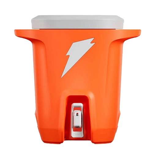 Gatorade coolers and stands from Hydration Depot