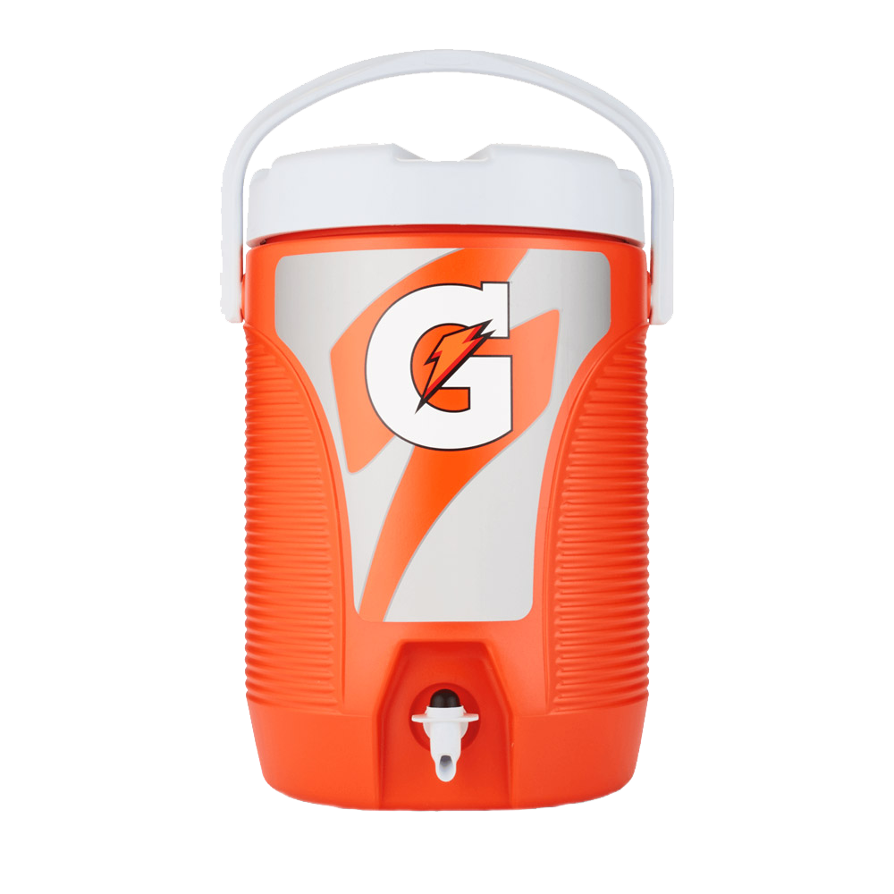 Gatorade coolers and stands from Hydration Depot