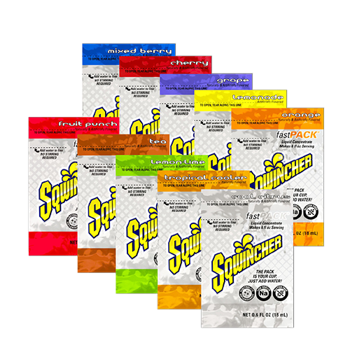 Sqwincher electrolyte powder from Hydration Depot
